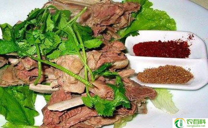 羊肉配什么